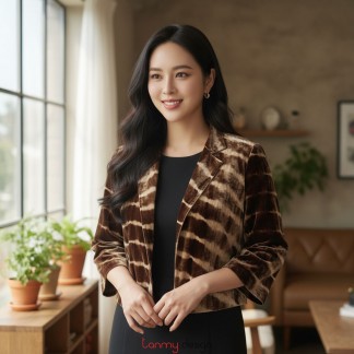 Waist-length coat - EDDA  NLN06 54cm